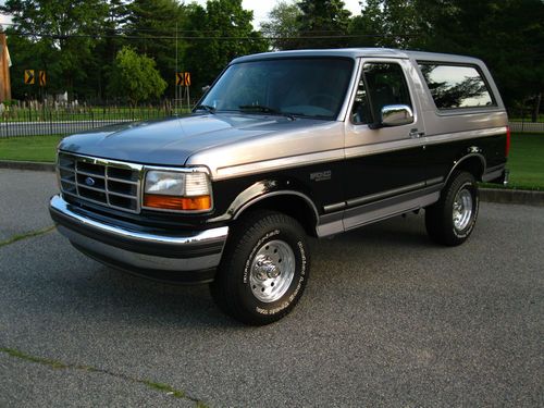 1995 bronco 81k act. miles! 1 owner! original paint survivor! immaculate cond.