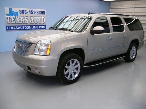 We finance!!!  2008 gmc yukon xl awd auto roof nav rcamera 3rd row 20 rims bose