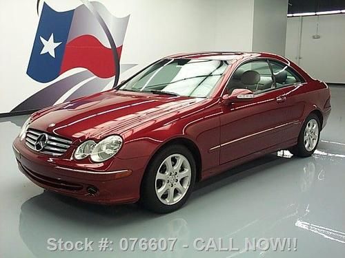 2004 mercedes-benz clk320 sunroof pwr sunshade only 69k texas direct auto