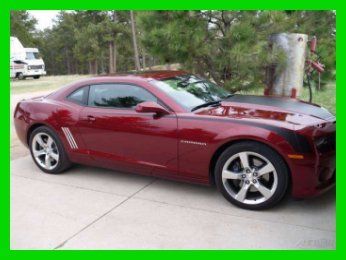 2010 chevrolet camaro ss/rs v8 manual coupe premium navigation sunroof cd