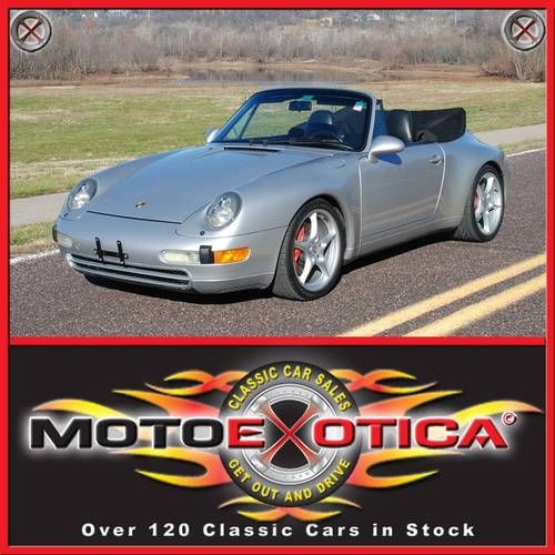 1997 porsche 993 cabriolet-excellent condition-fresh tires-optional 18" wheels!!