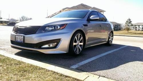 Purchase used 2011 Kia Optima SX Turbo New Tires Satin Silver in Peoria ...