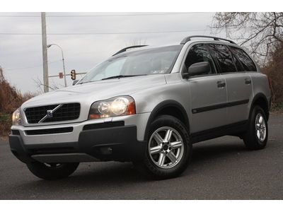 Xc90 t5 awd turbo 3row 7-pass leather heated seats cd changer  &amp; great carfax!!!