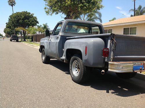 1978 cheyenne new 350 engine rebuilt  auto trans ,dry so.cali.truck short bed!!!