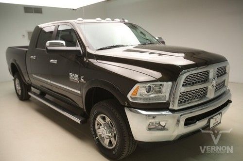 2013 laramie mega 4x4 navigation sunroof leather heated uconnect cummins diesel