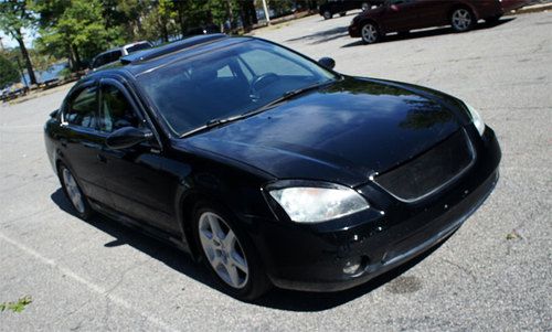 2003 nissan altima se sports sedan 5-speed custom dual exhaust intake sunroof