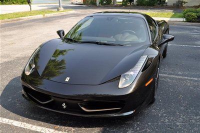 2010 ferrari 458 italia. recent service. radar built-in. extended warranty avail