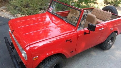 1969 international harvester scout 800a rare (lk bronco, cj5 cj7 fj40, blazer)