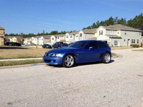 1999 bmw z3 m coupe coupe 2-door 3.2l in mint condition!!!