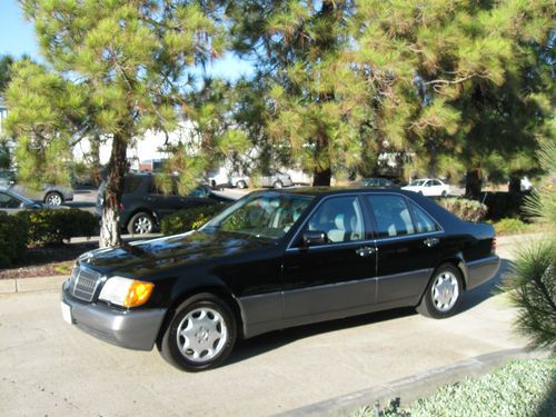 Purchase used 1993 Mercedes-Benz S320 W140 S class CALIFORNIA CAR! ONLY ...