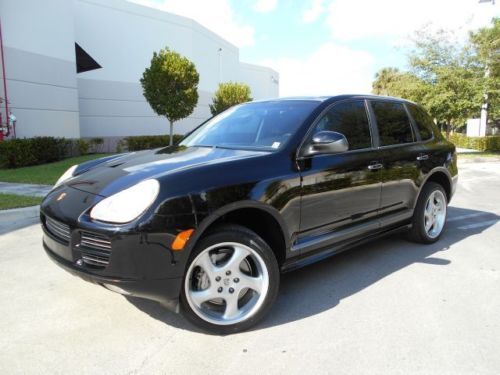 2006 porsche cayenne s titanium navigation! rear entertainment! clean carfax!