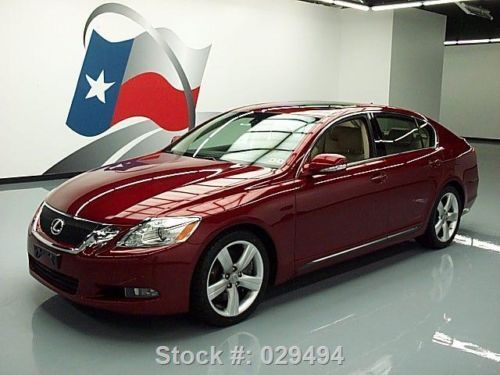 2008 lexus gs350 sunroof nav rear cam climate seats 67k texas direct auto