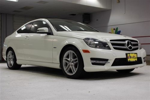 2012 c350 coupe 3.5l nav leather bluetooth panoramic roof rwd