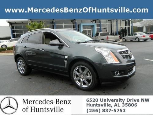 Cadillac srx premium navigation camera heated seats gray leather one owner