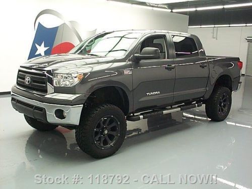 2012 toyota tundra crewmax 5.7 v8 lifted 20&#034; wheels 25k texas direct auto