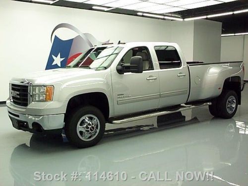 2010 gmc sierra 3500 slt crew diesel dually sunroof nav texas direct auto