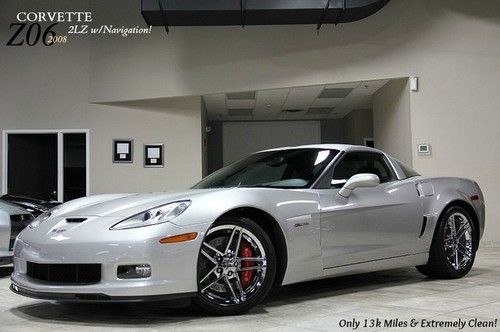 2008 chevrolet corvette z06 2lz w/navigation only 12k miles loaded &amp; pristine!