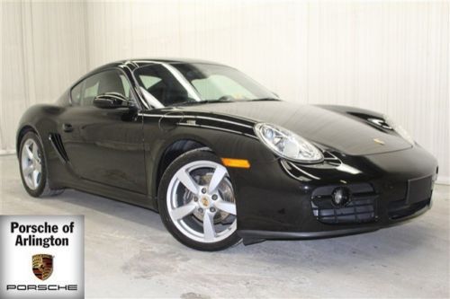 2008 porsche cayman black coupe sound pkg plus manual preferred pkg low miles