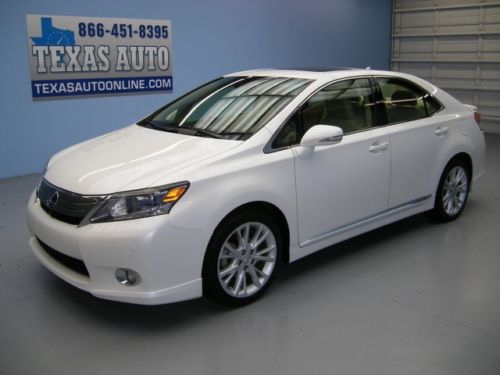 We finance!!!  2010 lexus hs 250h hybrid 35 mpg premium roof nav 48k texas auto