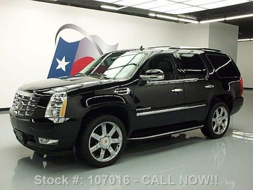 2012 cadillac escalade lux sunroof nav dvd rear cam 13k texas direct auto