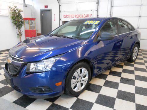 2012 chevrolet cruze  no reserve ls 38k salvage rebuildable