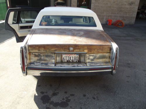 Rat rod low reserve 1993 cadillac sedan deville