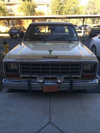 1985 dodge ram &#039;custom 100&#039; &#034;prospector edition&#034; 2 door standard cab