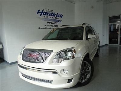 Awd 4dr denali low miles suv automatic gasoline 3.6l v6 dir dohc 24v white diamo