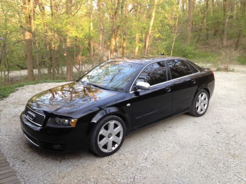 2005 s4 audi 59k miles awd black, 6 speed