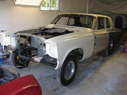 1963 plymouth savoy afx gasser drag car