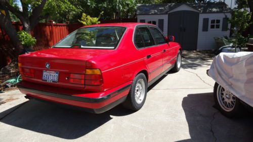 1989 bmw 535i 5 spd rebuilt transmission &amp; driveshaft, new clutch &amp; tires dinan