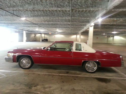 1977 cadillac deville base coupe 2-door 7.0l