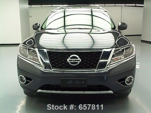 2013 nissan pathfinder sl htd leather rear cam dvd 16k texas direct auto