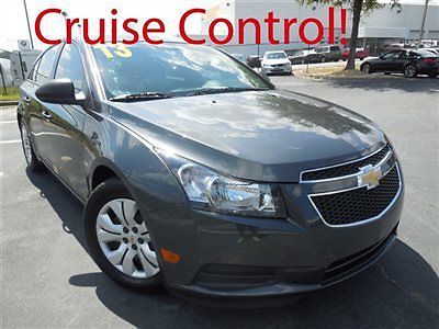 Chevrolet cruze 4dr sedan automatic ls low miles automatic gasoline 1.8l 4 cyl c