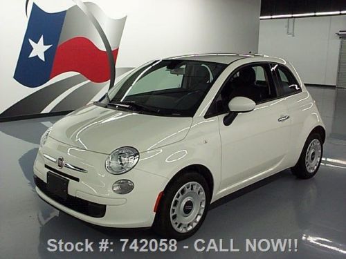 2013 fiat 500 pop automatic cruise control cd audio 4k texas direct auto