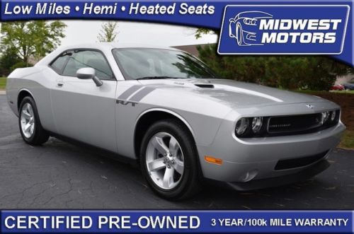 2009 dodge challenger rt hemi v8 only 7,082 certified miles one owner 10 11 12