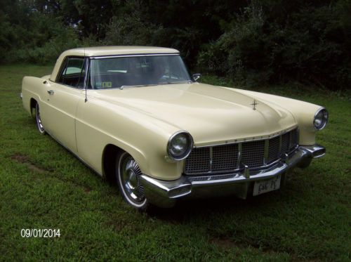 1956 lincoln mark ii  factory ac car! runs and lot drives!