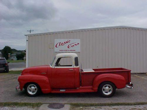 1954  chev  five  window  truck  nut  and  bolt  frame  off