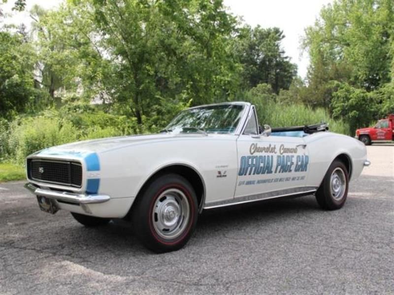 1967 chevrolet camaro indy pace car --