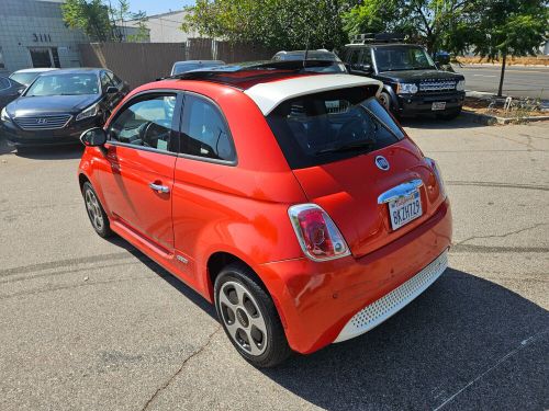 2013 fiat 500e battery electric w/ sunroof!