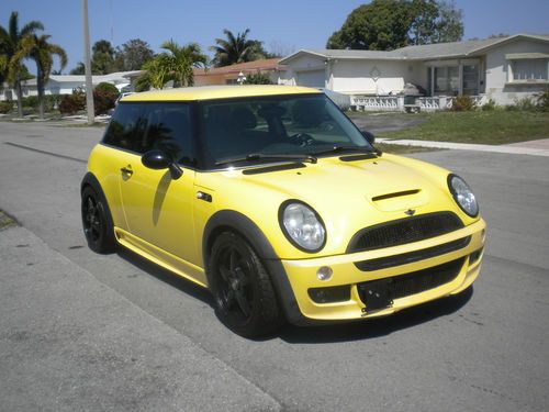 2003 mini cooper s hatchback 2-door 1.6l supercharged 6 speed manual no reserve!