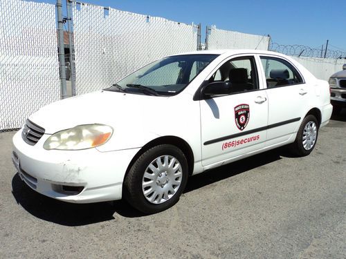 2003 toyota corolla ce sedan 4-door 1.8l, no reserve