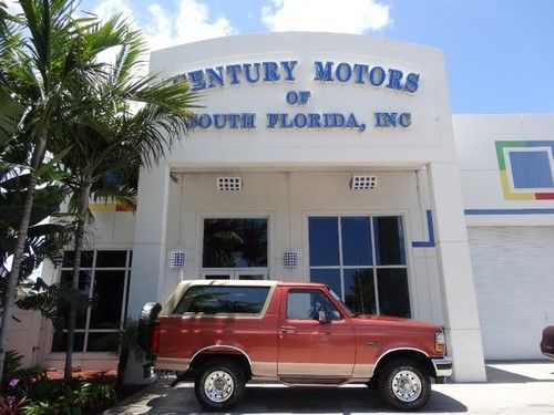 1994 ford bronco 105 wb eddie bauer 4x4