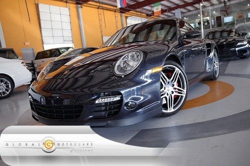 09 porsche turbo 911 awd tiptronic bose 7k 1-own chrono nav roof heated-sts pdc