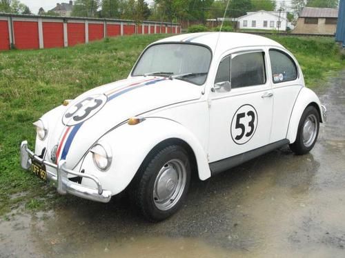 1973 vw volkswagon beetle herbie the love bug replica