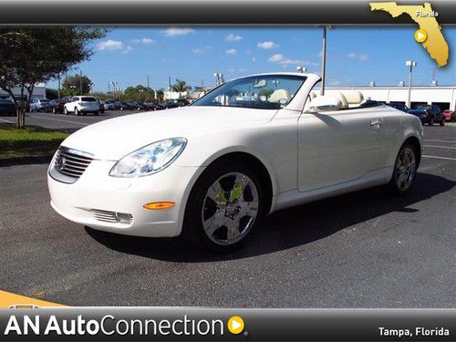 Lexus sc 430 2d hardtop convertible with gps navigation