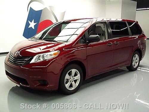 2011 toyota sienna 7 passengers cruise ctrl alloys 26k texas direct auto