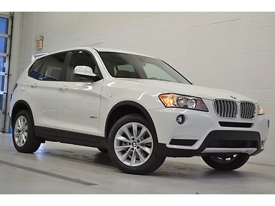 Great lease/buy! 14 bmw x3 28i premium cold weather moonroof leather bluetooth