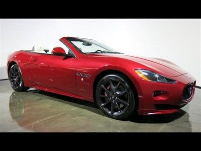 2012 maserati gran turismo sport low mileage convertible nav dark painted wheels