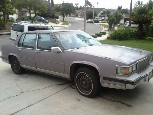 1985 cadillac sedan deville - excellent interior various new parts